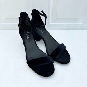 Candie’s Faux Suede Dress Sandals